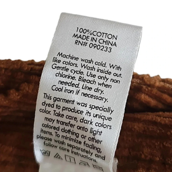 Pacsun Corduroy Mom Jeans Spice Size 27 - Picture 11 of 11